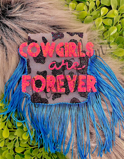 Cowgirls Are Forever Freshie Silicone Mold