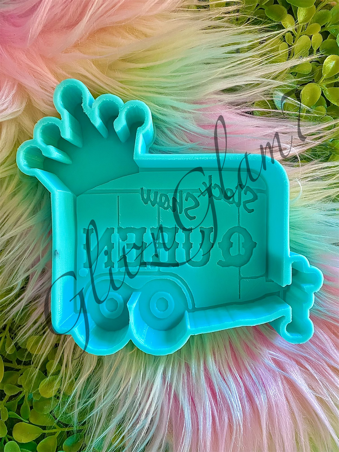 Stock Show Queen Trailer Freshie Silicone Mold