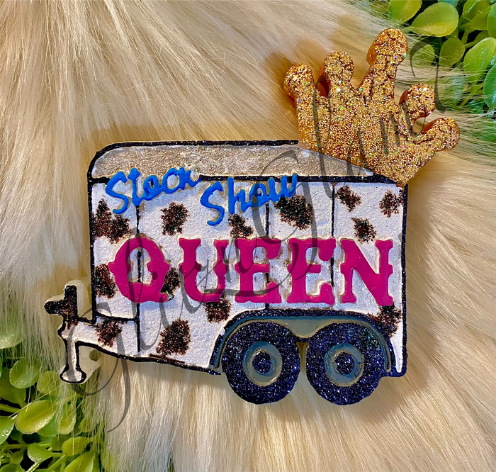 Stock Show Queen Trailer Freshie Silicone Mold