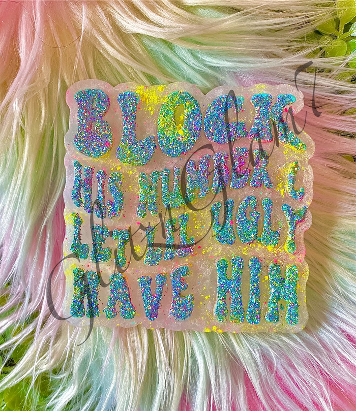 Block His Number Silicone Mold
