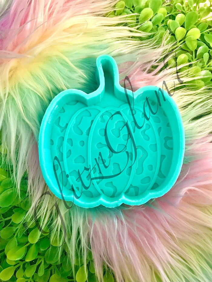 Leopard Print Pumpkin Freshie Silicone Molds