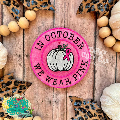 In October We Wear Pink Silicone Mold