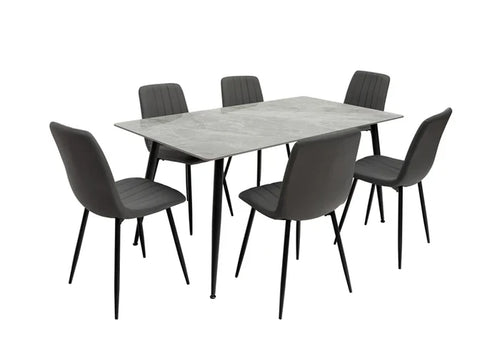 Ivan Rega Marble Effect Dining Table Clearance Offer-Renaissance Design Studio