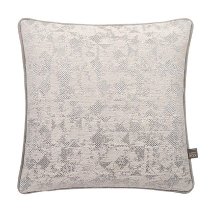 Joan taupe cream cushion with contrast piping-Renaissance Design Studio