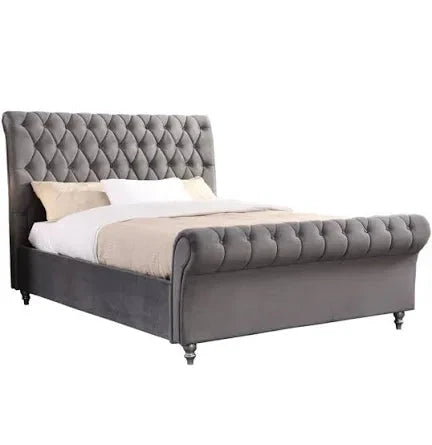 Kilkenny Bed In Grey Reduced-Renaissance Design Studio