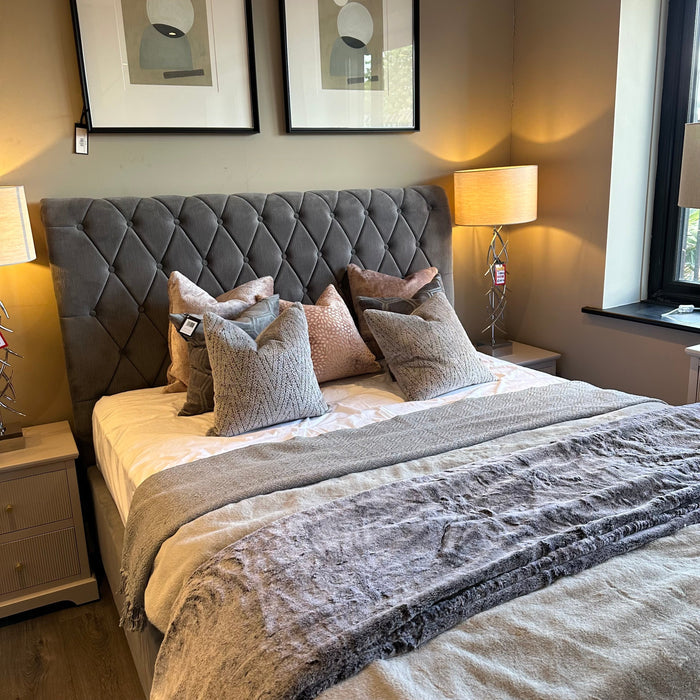 Kilkenny Bed In Grey Reduced-Renaissance Design Studio