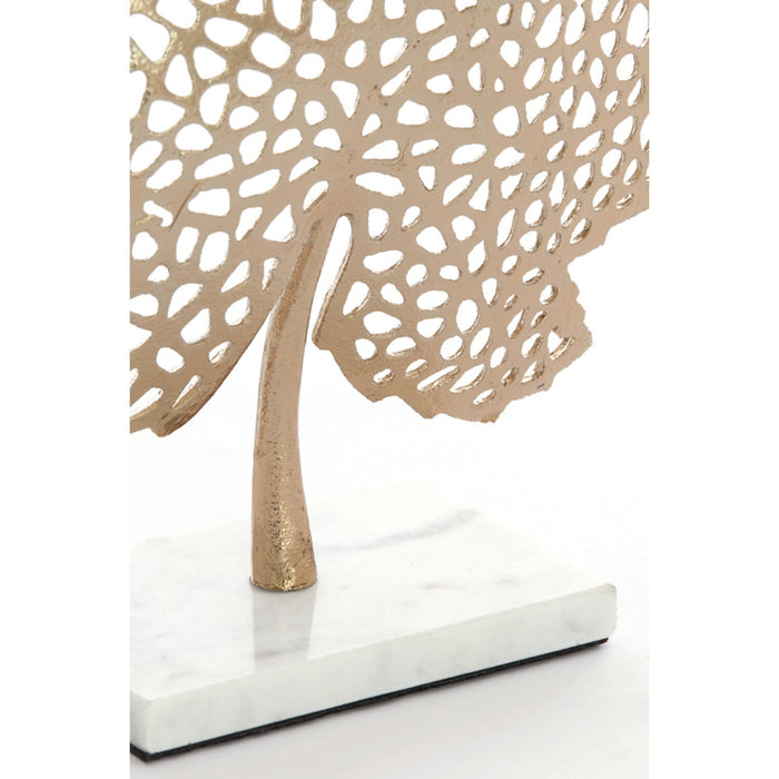Leaf Gold & Marble White Ornament-Renaissance Design Studio