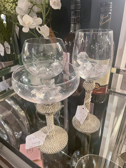 Milano diamonte cocktail glass reduced-Renaissance Design Studio