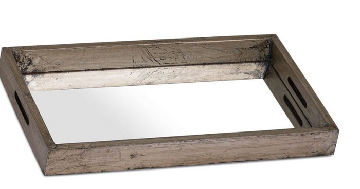 Mirrored Tray Augustus 26x45-Renaissance Design Studio