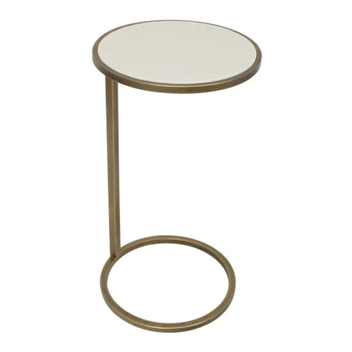 Oscar Round Sofa Table-sofa table-Renaissance Design Studio