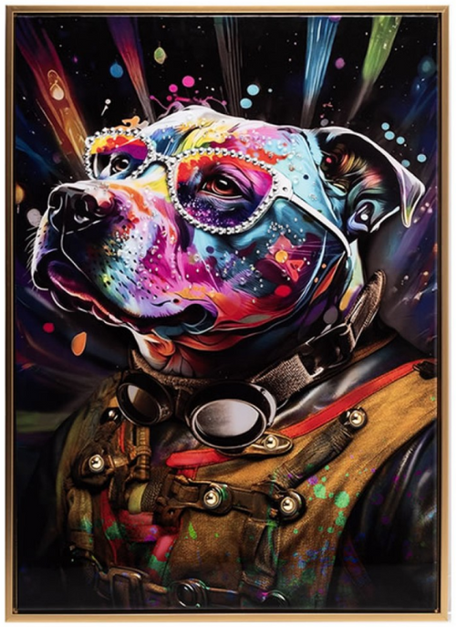 Pitbull Portrait-Renaissance Design Studio