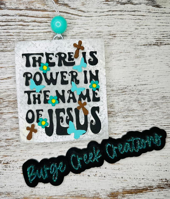 Power in the name of Jesus Freshie Silicone Mold