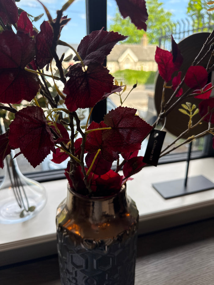 Rose leaves spray-Renaissance Design Studio