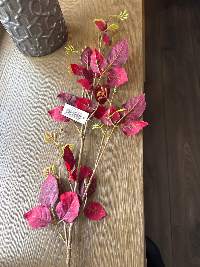 Rose leaves spray-Renaissance Design Studio