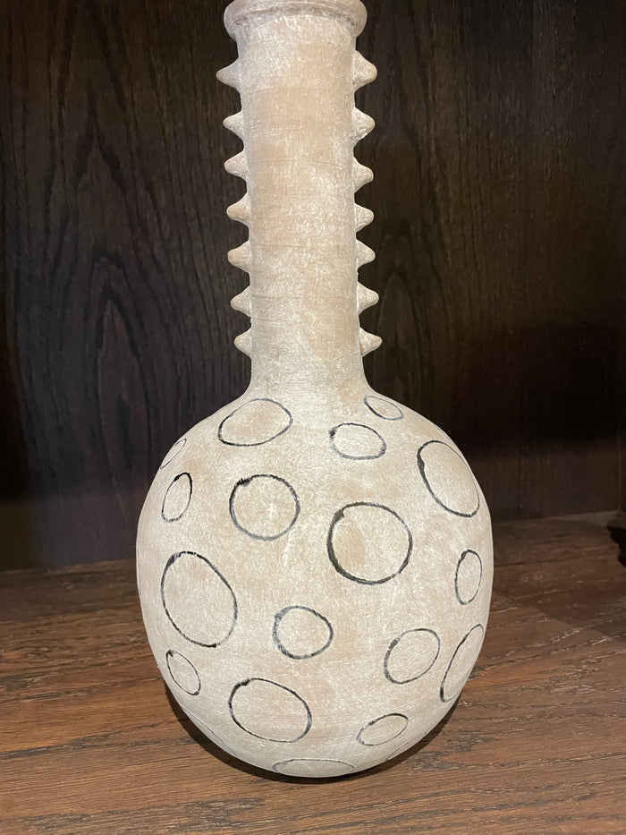Skywalk Mali Earthenware Vase-Renaissance Design Studio