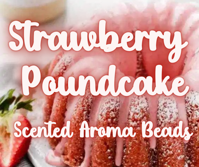 Strawberry Poundcake Premium Scented Beads