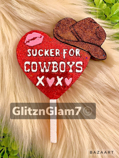 Sucker For Cowboys Freshie Silicone Mold-GNG7 Exclusive