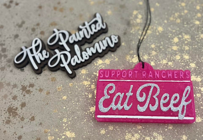 Support Ranchers Eat Beef Freshie Silicone Mold