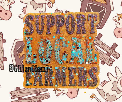 Support Your Local Farmers Silicone Mold