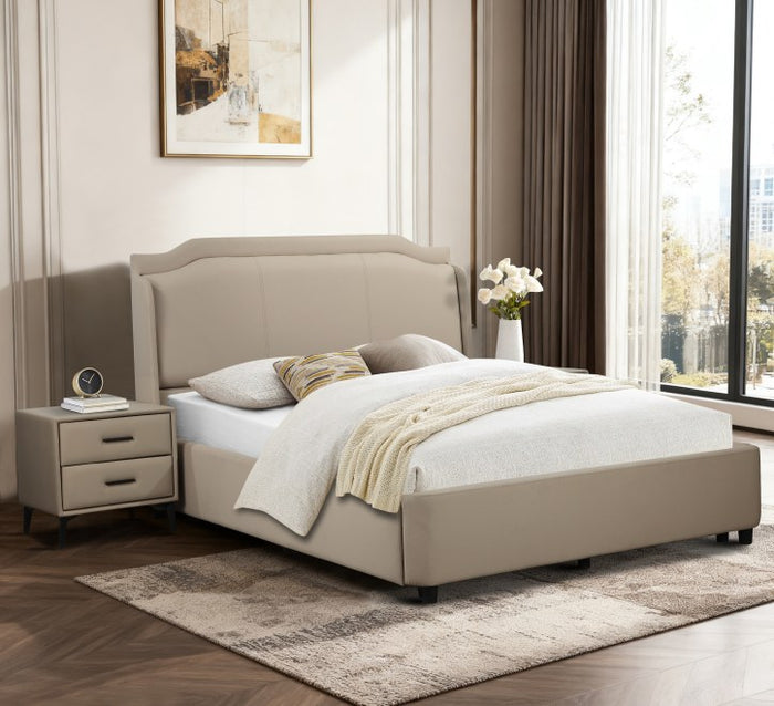 Temple ottoman gas lift bed-bed-Renaissance Design Studio