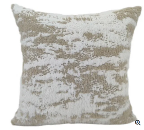 Malini Touchme taupe cushion L 56 x 56cm-Renaissance Design Studio