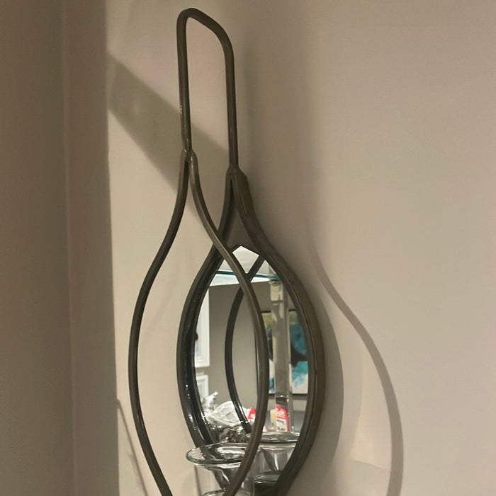 Triple wall sconce reduced to clear-Renaissance Design Studio