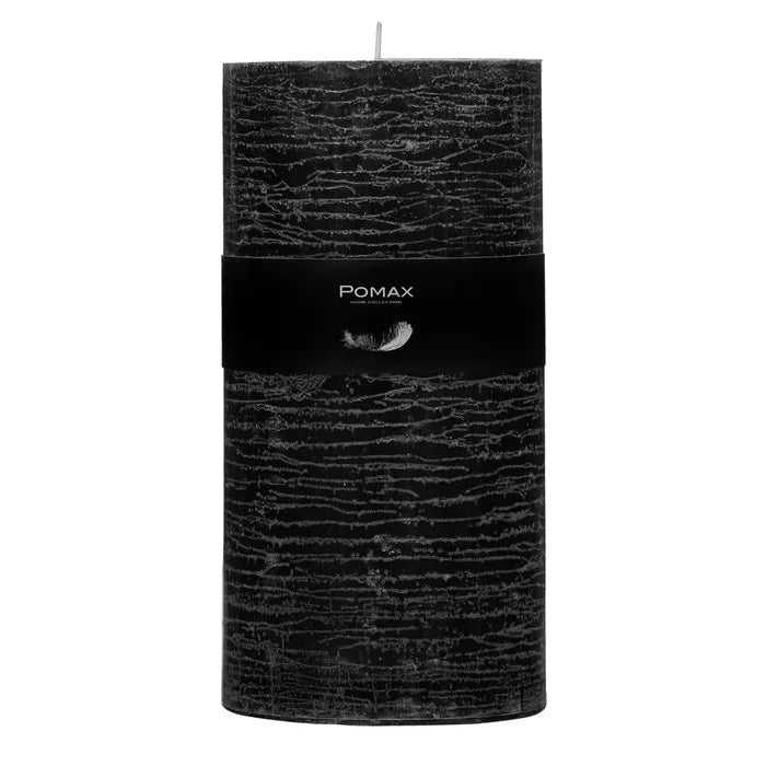 X Large Puma Black Candle Burns 140hrs 10 x 20cm-Renaissance Design Studio