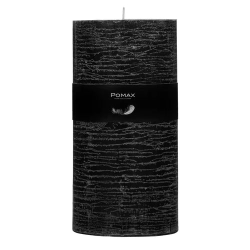 X Large Puma Black Candle Burns 140hrs 10 x 20cm-Renaissance Design Studio